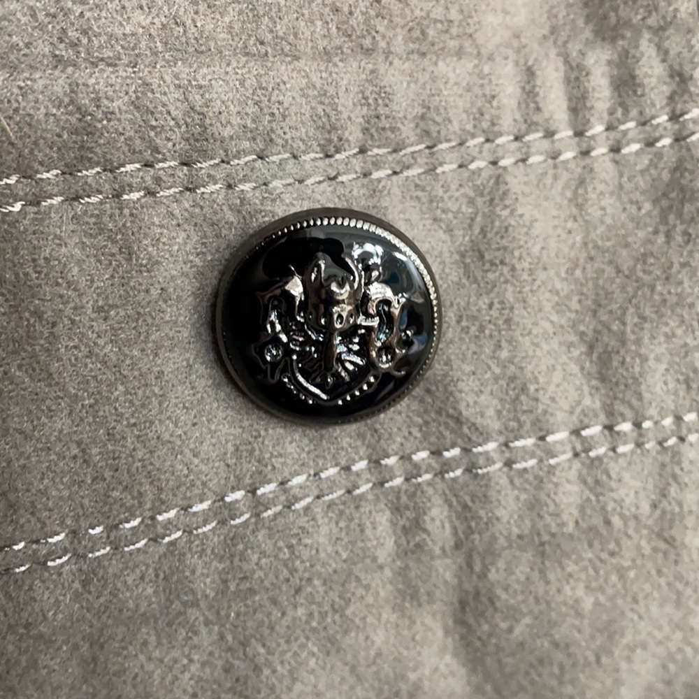 Jessica Simpson XL button up coat with hood - Picture 3 of 4